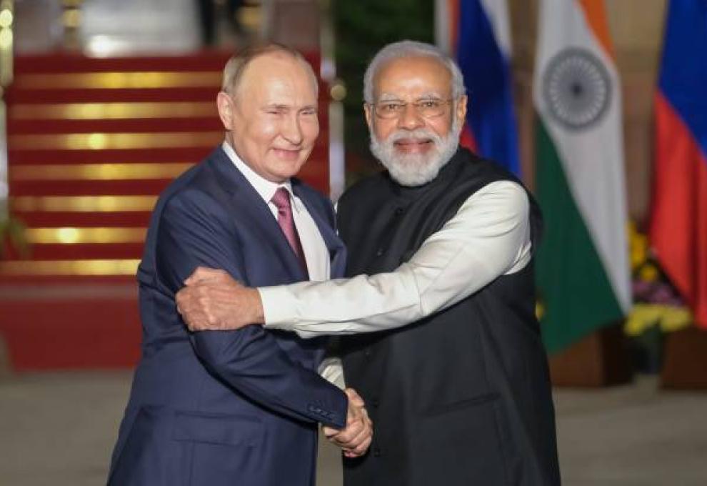 Modi and Putin