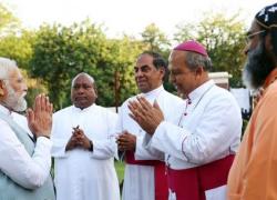 Modi with Bishop