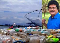 M.G Sreekumar, Waste dumping in Kochi Back waters