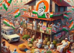 കോൺഗ്രസ്സിൻ്റേത്  ദയനീയമായ പ്രചാരണം