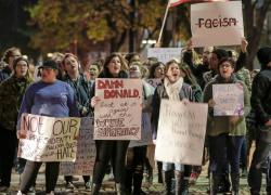 Trump protest
