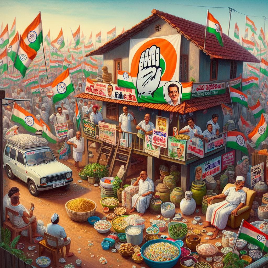 കോൺഗ്രസ്സിൻ്റേത്  ദയനീയമായ പ്രചാരണം