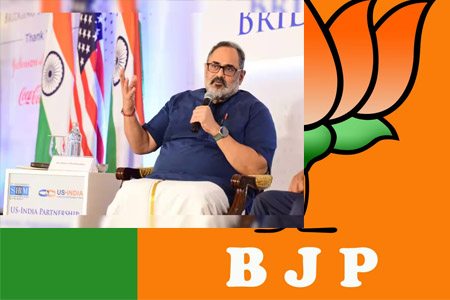 Rajeev Chandrasekhar , B J P 