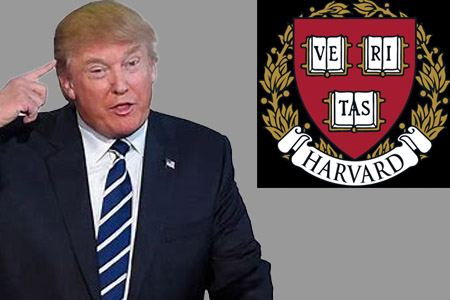 Trump and Harvad