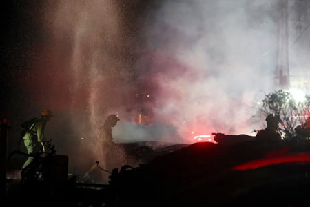 Israel power grid attacked