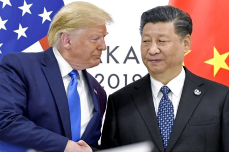 അമേരിക്കൻ പ്രസിഡൻറ് ഡൊണാൾഡ് ട്രംപ് ചൈനയ്ക്ക് മുമ്പിൽ കീഴടങ്ങുന്നു