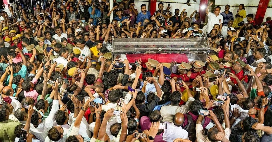 Communism decimated before human values 