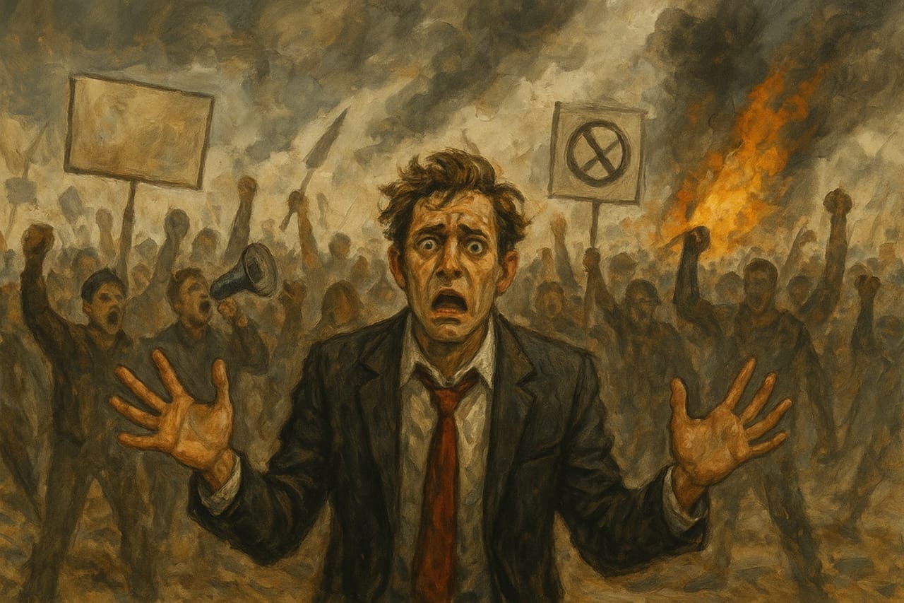 Protest without leadership is anarchy 